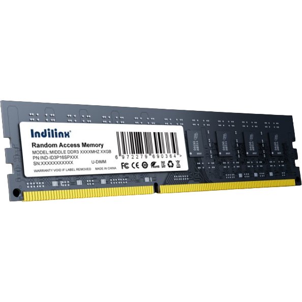 ОЗУ Indilinx IND-ID3P16SP08X DIMM DDR3 8Gb PC12800 1600MHz CL11 1.5V