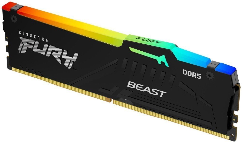 ОЗУ Kingston Fury Beast Black EXPO RGB KF556C36BBEA-32 32GB U-DIMM DDR5 , 5600МГц, CL36