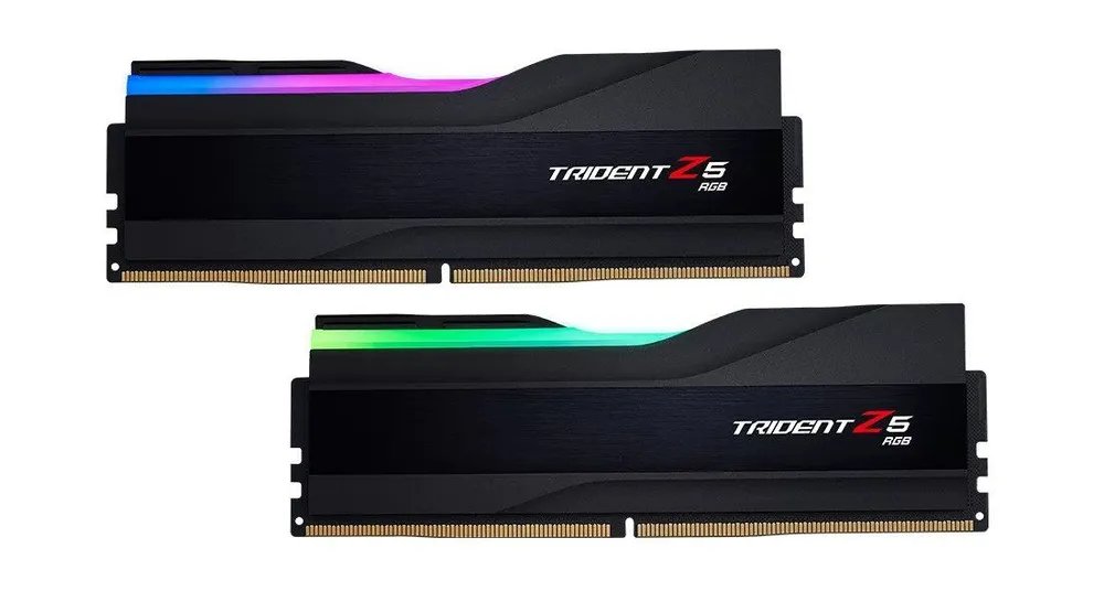 ОЗУ G.SKILL Trident Z5 RGB (F5-6800J3445G16GX2-TZ5RK) 32GB (2x16GB) DDR5 6800MHz CL34 (34-45-45-108) 1.4V / Black