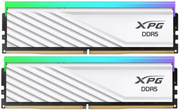 ОЗУ ADATA XPG Lancer Blade Gaming AX5U6000C3016G-DTLABRWH DDR5 32Гб Module capacity 16Гб Количество 2 6000 МГц Радиатор Множитель частоты шины 30