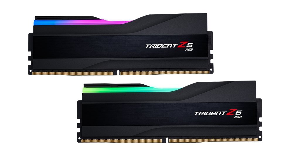 ОЗУ G.SKILL Trident Z5 RGB 32GB (F5-7600J3646G16GX2-TZ5RK) (2x16GB) DDR5 7600MHz CL36 (36-46-46-121) 1.4V / Black