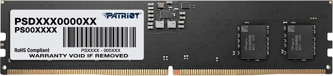 ОЗУ PATRIOT PSD516G48002 DIMM 16GB DDR5-4800