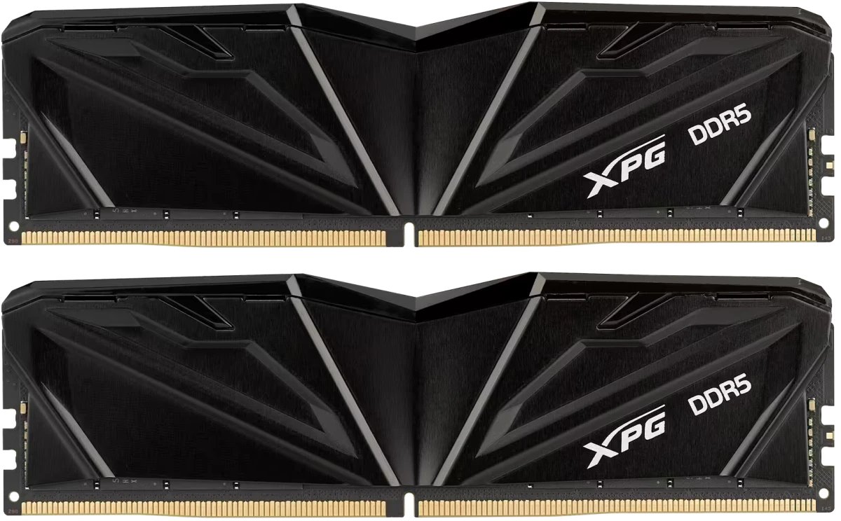 ОЗУ ADATA Armax (AX5U6400C3216G-DTAMBK) DDR5 DIMM 32GB 6400MHz 2*16GB 32-39-39 1.4V Black Dual Color BOX