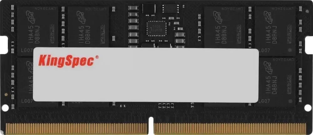 ОЗУ KINGSPEC KS4800D5N11032G DDR5 - 1x 32ГБ 4800МГц, для ноутбуков (SO-DIMM), Ret