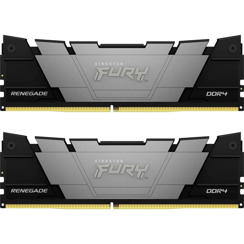 ОЗУ Kingston Fury Renegade Black KF432C16RB12K2/32 32GB3200MT/s DDR4 CL16DIMM (Kit of 2)1Gx8 Fury Renegade Black