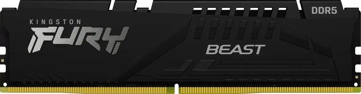 ОЗУ Kingston Fury Beast Black XMP (KF556C40BB2-32) DDR 5 DIMM 32Gb PC44800, 5600Mhz, CL40 (retail)