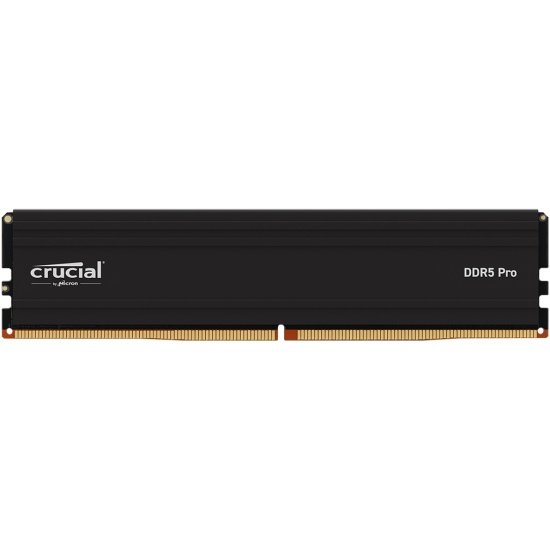 ОЗУ Crucial Pro CP32G56C46U5 32GB DDR5 5600 UDIMM Black Desktop Memory Non-ECC, CL46, 1.1V, DRx8, RTL