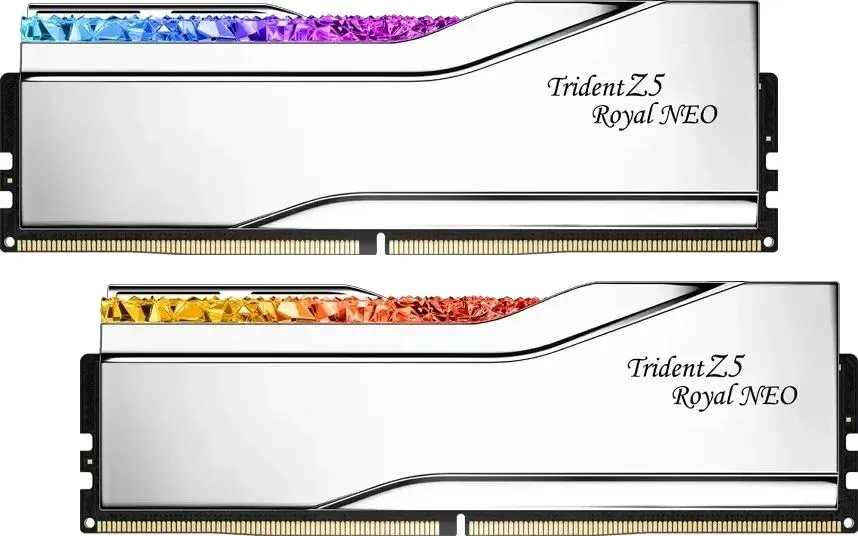 ОЗУ G.SKILL Trident Z5 Royal RGB 64GB (F5-6000J2636H32GX2-TR5NS) (2x32GB) DDR5 6000MHz CL26 (26-36-36-96) 1.45V