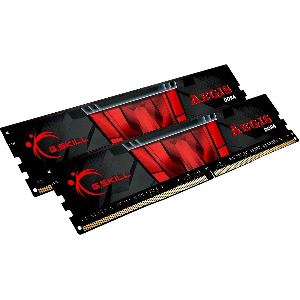 ОЗУ G.SKILL Aegis F4-3200C16D-16GIS 16GB (2x8GB) DDR4 3200MHz CL16 (16-18-18-38) 1.35V