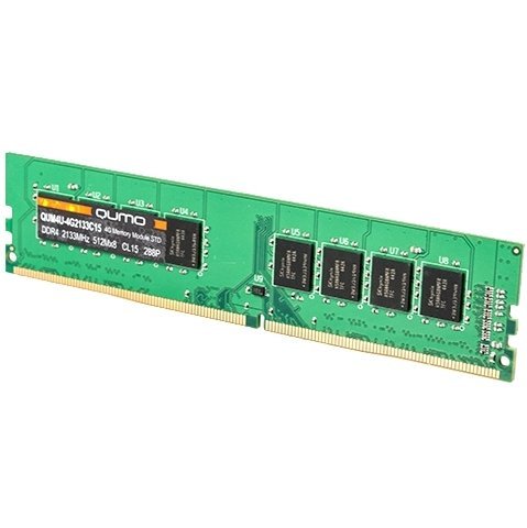 RAM 8GB DDR4-2666 PC4-21300 Qumo, CL19, 1.2V, retail (QUM4U-8G2666P19)