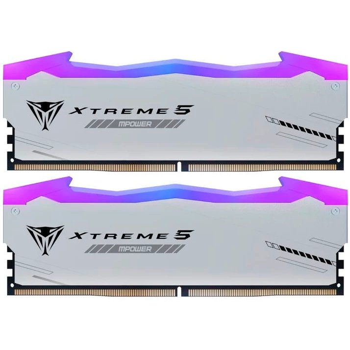 ОЗУ PATRIOT Xtreme 5 RGB Mpower (PVXR548G60C30KM) DDR 5 DIMM 48Gb (24Gbx2) 6000Mhz, (retail)