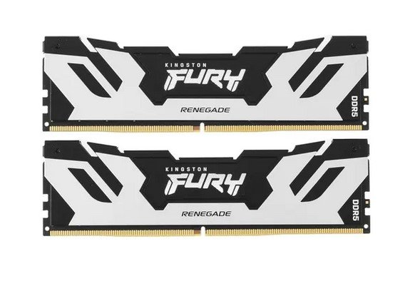 ОЗУ Kingston Fury Renegade Silver XMP (KF560C32RSK2-96) 96GB 6000MT/s DDR5 CL32 DIMM (Kit of 2)