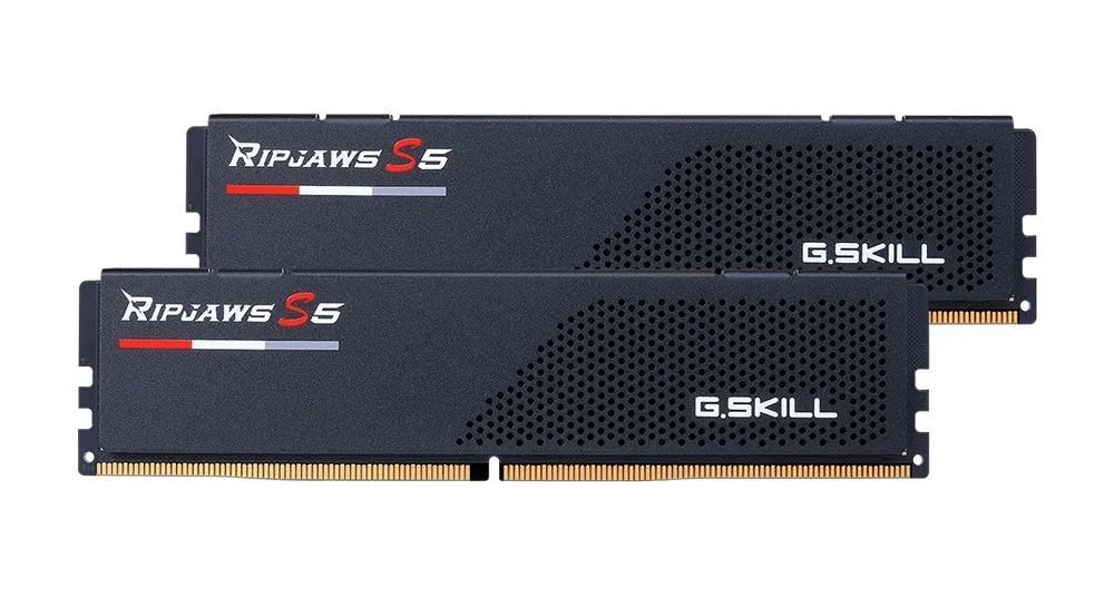 ОЗУ G.SKILL Ripjaws S5 (F5-6000J3040G32GX2-RS5K) 64GB (2x32GB) DDR5 6000MHz CL30 (30-40-40-96) 1.4V / Black