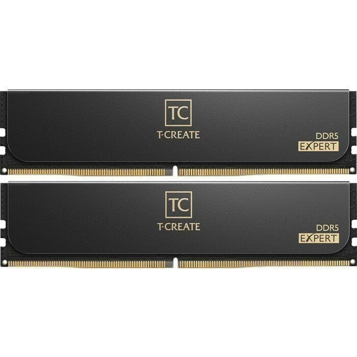 ОЗУ TEAMGROUP T-Create Expert 32GB (CTCED532G6000HC30DC01) (2x16GB) DDR5 6000MHz CL30 (30-36-36-76) 1.35V / Black