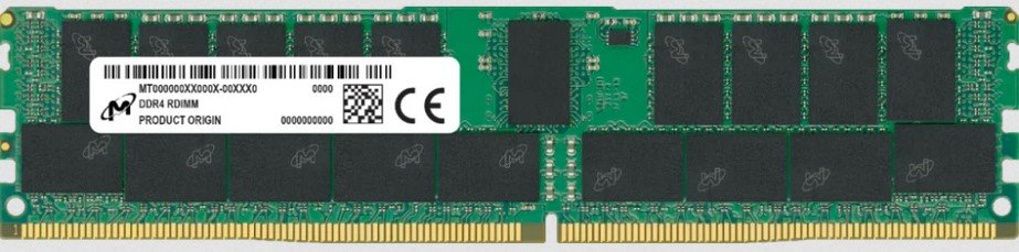 ОЗУ Crucial MTA36ASF8G72PZ-3G2 DDR4 64Gb DIMM ECC Reg PC4-25600 CL22 3200MHz