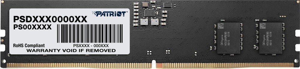 ОЗУ Patriot SL PSD58G560081 DDR5 8GB 5600MHz UDIMM