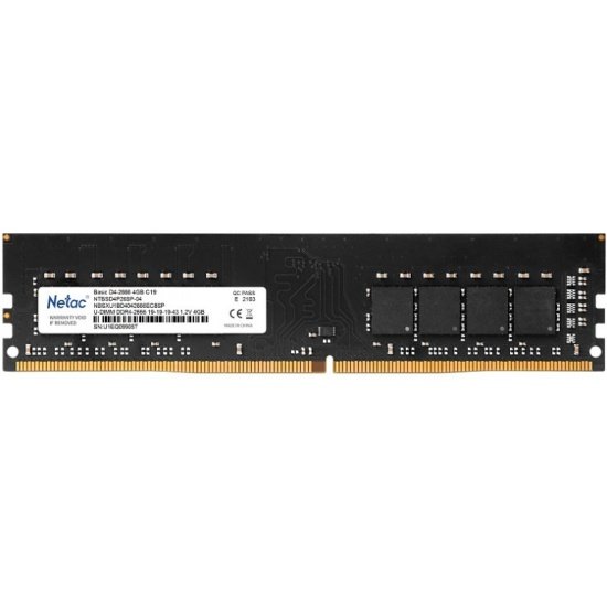 ОЗУ Netac NETAC Basic DDR4-2666 4Gb C19