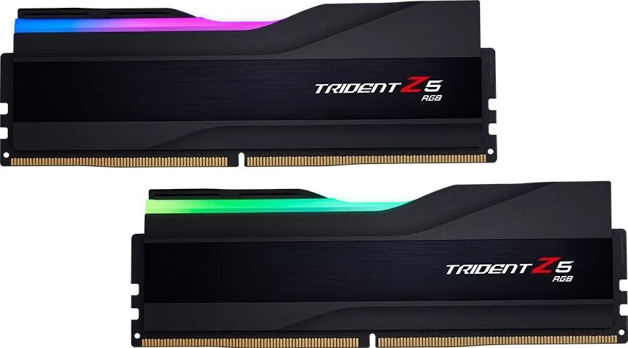 ОЗУ G.SKILL Trident Z5 RGB 128GB (F5-6000J3444F64GX2-TZ5RK) (2x64GB) DDR5 6000MHz CL34 (34-44-44-96) 1.35V / Black