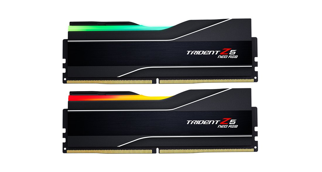 ОЗУ G.Skill Trident Z5 Neo RGB 64Gb (F5-6000J3040G32GX2-TZ5NR) 2x32GB DDR5