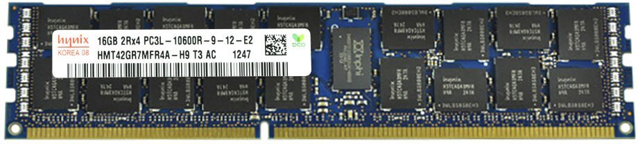 ОЗУ Hynix Original HMT42GR7MFR4A-H9 DDR3L DIMM 16Гб 1333MHz ECC Registered 2Rx4 CL9, RTL