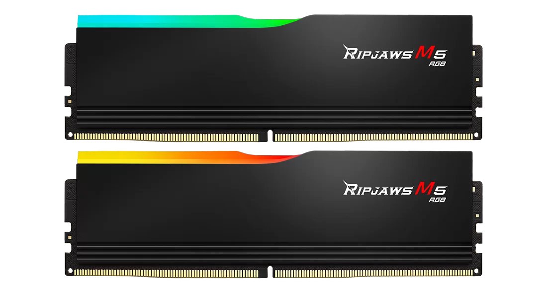 ОЗУ G.Skill Ripjaws M5 RGB 96GB (F5-5200J4040A48GX2-RM5RK) DDR5