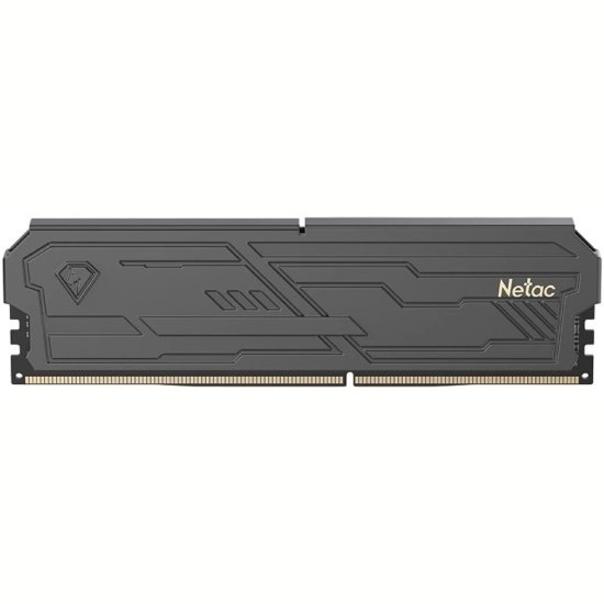 ОЗУ Netac DDR4 Shadow III Black (NTSHD4P26SP-16K) 16Gb, 2666Mhz, CL19, с радиатором