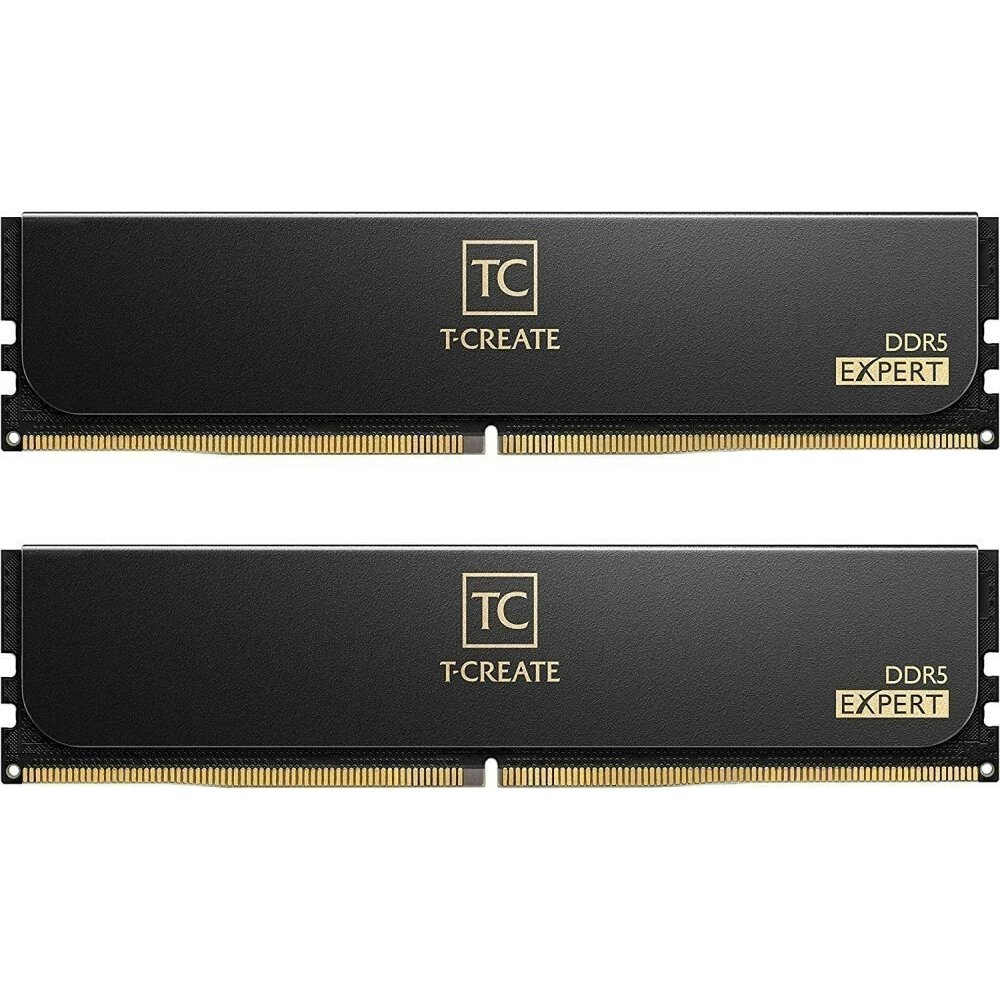 ОЗУ TEAMGROUP T-Create Expert 32GB (CTCED532G6400HC32ADC01) (2x16GB) DDR5 6400MHz CL32 (32-39-39-84) 1.35V / Black