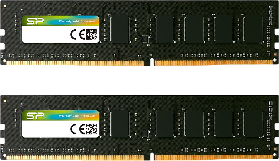 ОЗУ Silicon Power SP016GBLFU320X22 DDR4 DIMM 16GB (8GBx2) CL22 3200MHz