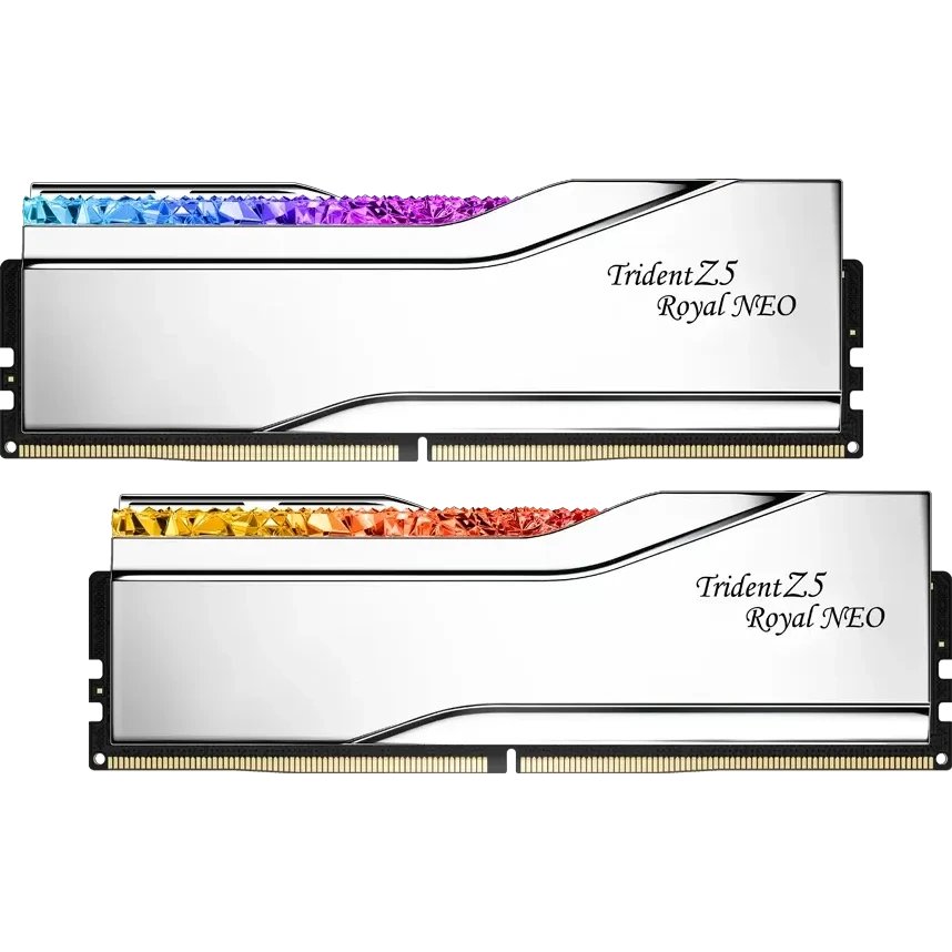 ОЗУ G.SKILL Trident Z5 Royal Neo RGB 64GB (F5-6000J3036G32GX2-TR5NS) (2x32GB) DDR5 6000MHz CL30 (30-36-36-96) 1.40V