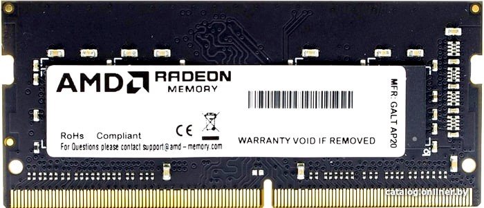 ОЗУ AMD R948G3206S2S-U DDR4 8GB 3200Mhz So-DIMM 1.2V  Retail