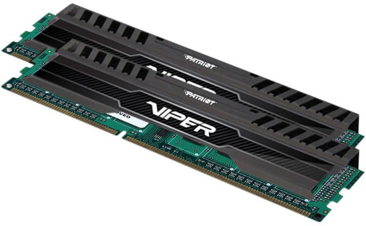 ОЗУ DDR3 2x4Gb 1600MHz Patriot PV38G160C9K RTL PC3-12800 CL9 DIMM 240-pin 1.5В