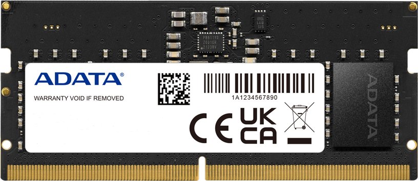 ОЗУ ADATA AD5S480032G-S 32GB DDR5 4800 SO DIMM Non-ECC, CL40, 1.1V, RTL