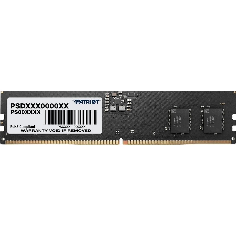 ОЗУ PATRIOT Signature Line (PSD58G560082) DDR 5 DIMM 8Gb 5600Mhz, (retail)