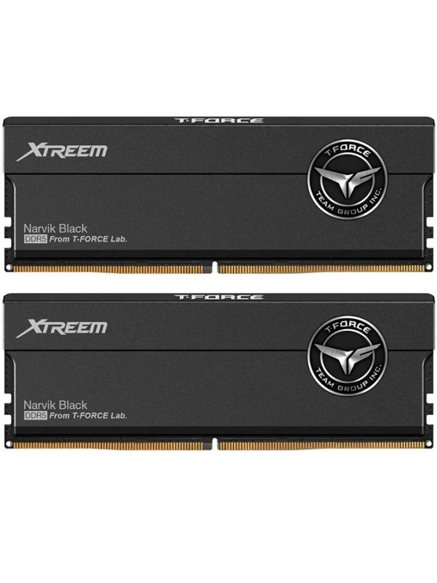 ОЗУ DDR5 TEAMGROUP T-Force Xtreem (FFXD532G6000HC30DC01) 32GB (2x16GB) 6000MHz CL30 (30-36-36-76) 1.35V / Black