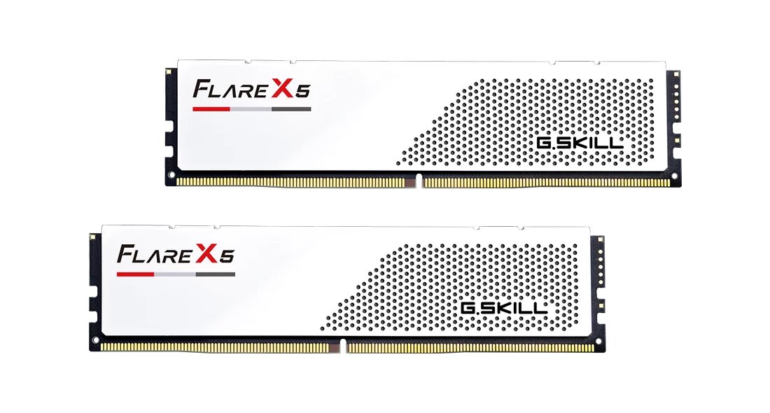 ОЗУ G.Skill Flare X5 64GB (F5-6000J2836G32GX2-FX5W) DDR5 White
