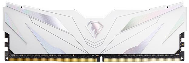 ОЗУ Netac Shadow II NTSWD4P26SP-16W DDR 4 DIMM 16Gb PC21300, 2666Mhz, C19 White, с радиатором