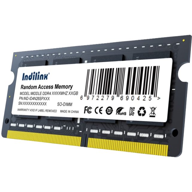 ОЗУ Indilinx IND-ID4N32SP16X SO-DIMM DDR4 16Gb PC25600 3200MHz CL22 1.2V RTL
