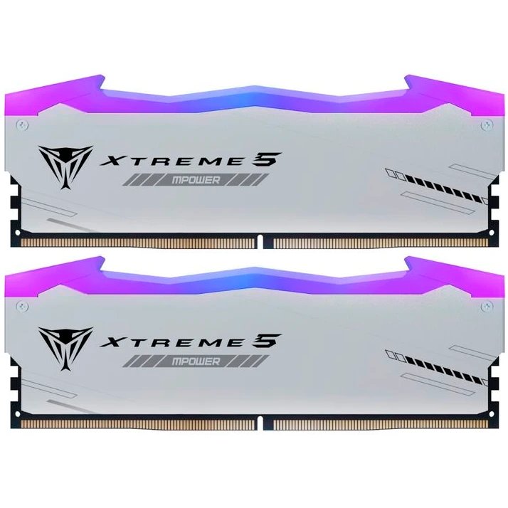 ОЗУ PATRIOT Xtreme 5 RGB Mpower (PVXR532G80C38KM) DDR 5 DIMM 32Gb (16Gbx2) 8000Mhz, (retail)