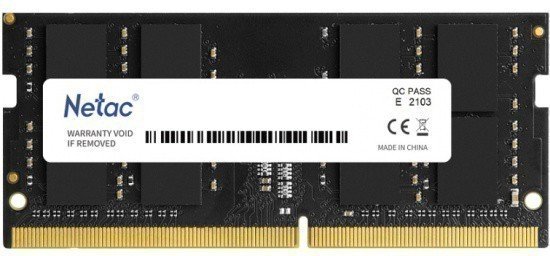 ОЗУ Netac Basic (NTBSD5N48SP-08) 8GB 4800MHz CL40 1.1V SO-DIMM DDR5
