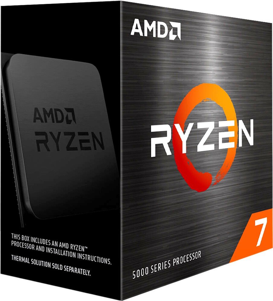 Процессор AMD Ryzen 7 5800X AM4 (100-100000063WOF) (3.8GHz) Box w/o cooler