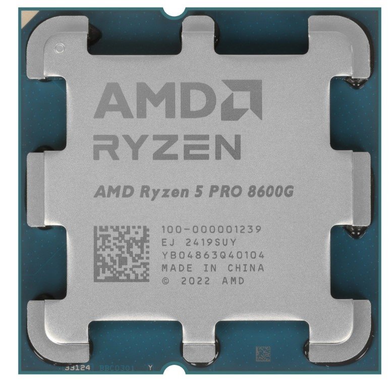 Процессор AMD Ryzen 5 Pro 8600G OEM (100-000001239) (Phoenix, 4nm, C6/T12, Base 4.30 GHz, Turbo 5.00 GHz, Radeon 760M (RDNA 3.0)