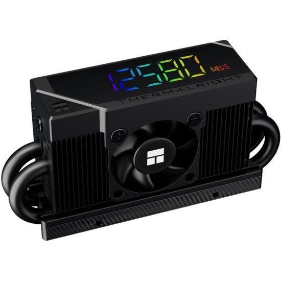 Радиатор для SSD Thermalright HR-10 2280 Pro Digital Black / (TRHR10.2280.PRO.D.B) M.2