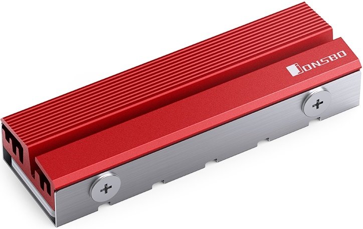 Радиатор для SSD M.2 2280 JONSBO M.2-6 Red (красный)