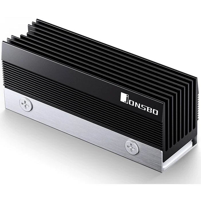 Радиатор для SSD M.2 2280 JONSBO M201 Black (черный)