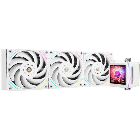 СВО Thermalright Elite Vision 360 ARGB White (TREV360AW) / 3x120mm ARGB PWM Fans