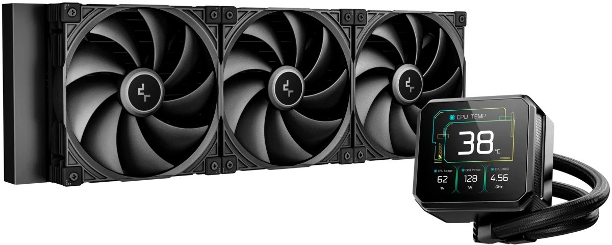 СВО DEEPCOOL Spartacus 420 LGA1851/1700/AM5/AM4 (TDP 350W, ARGB Pump, Anti-Leak edition, PWM, Triple fan) RET