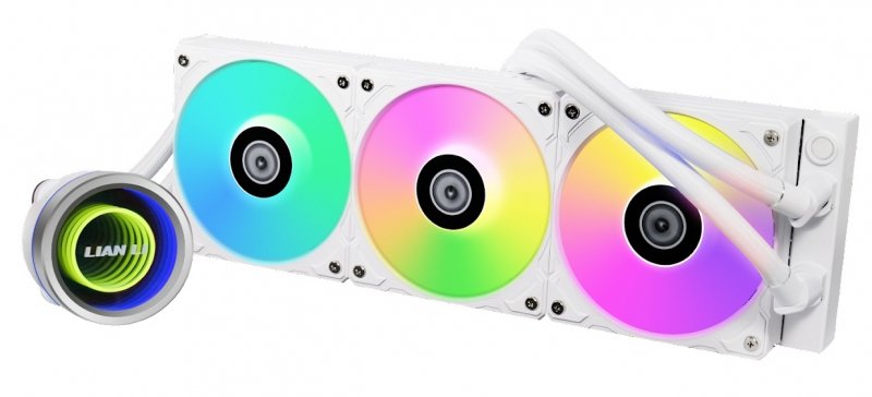СВО Lian Li GA II Trinity 360 White (GA2T36W) / (G89.GA2T36W.R0) 3x120mm ARGB PWM Fans