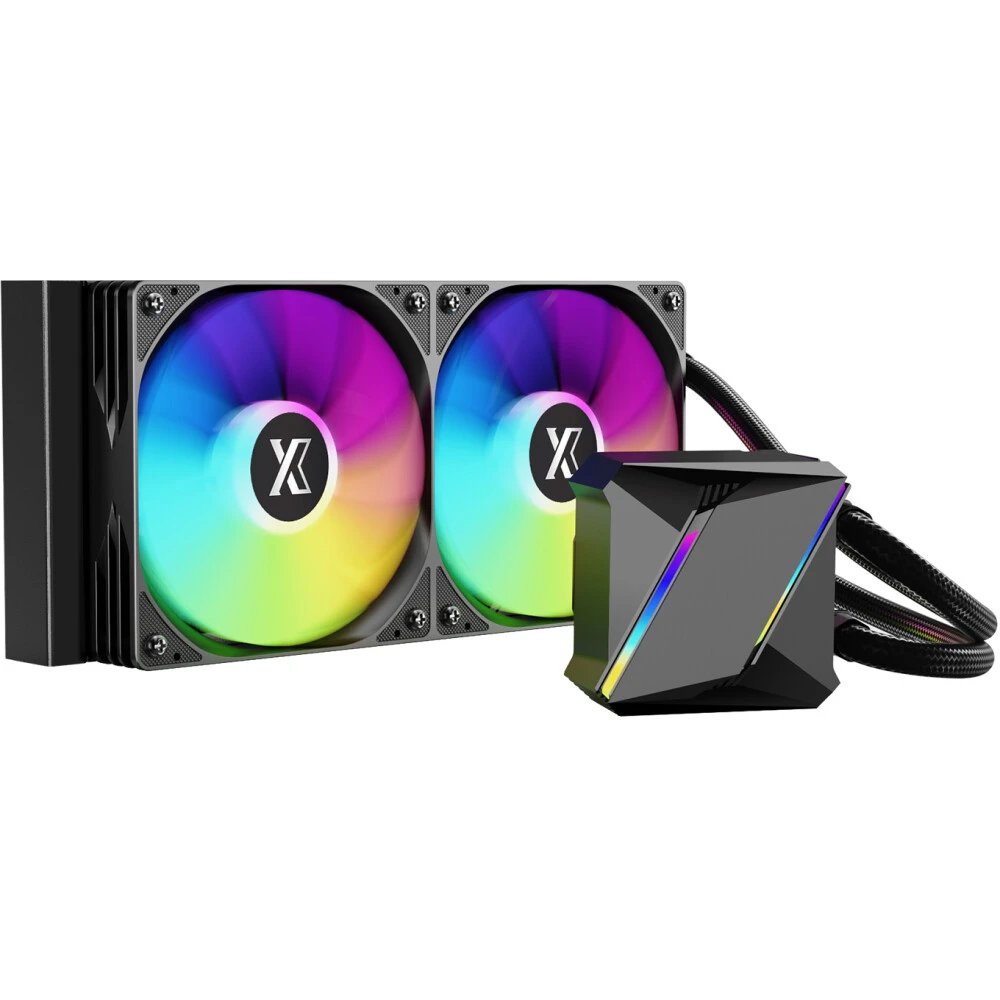 СВО XASTRA LM240 ARGB BK LGA LGA1851/1700/1200/115X/AM5/AM4 (2x120 ARFB fan, TDP 265W, black) RET