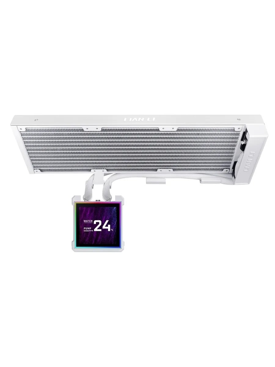 СВО Lian Li HydroShift II LCD-S 360N (GHS2LCDS36NW White) (G89.GHS2LCDS36NW.R0) / 3.4" IPS LCD / W/O Fans