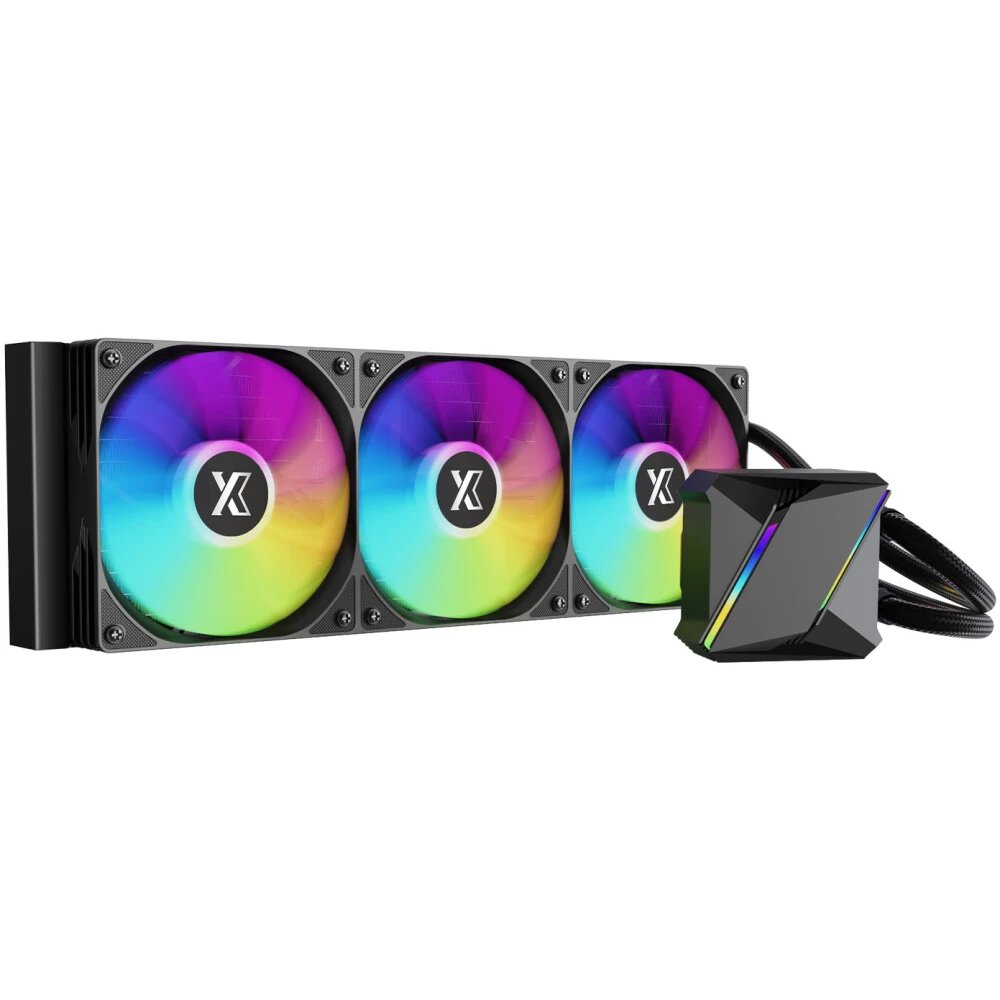 СВО XASTRA LM360 ARGB BK Intel LGA LGA1851/1700/1200/115X/AM5/AM4 (3x120 ARFB fan, TDP 285W, black) RET